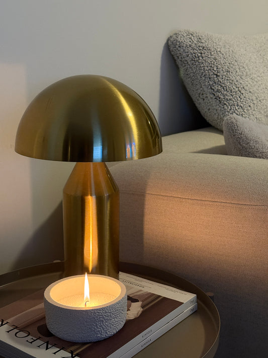 Candle Sand Wax with Bowl